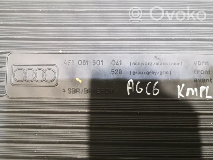 Audi A6 S6 C6 4F Kit tapis de sol auto 4F1061501041