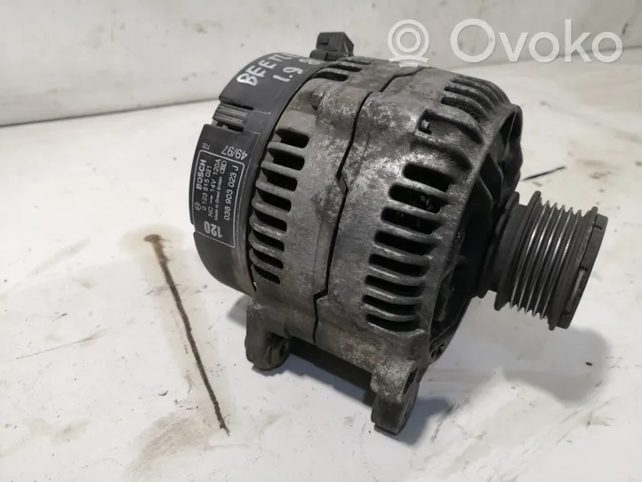 Volkswagen New Beetle Generatore/alternatore 0123515021