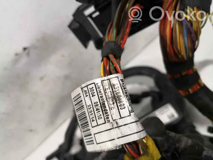 BMW X5 F15 Cableado de instalación del motor 12518514566