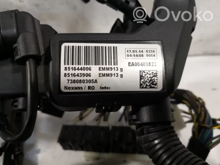 BMW X5 F15 Cableado de instalación del motor 12518514566