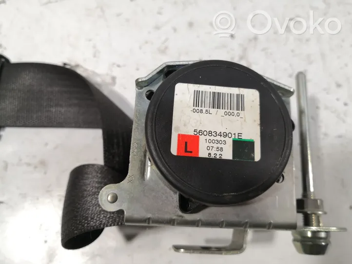 Opel Astra H Front seatbelt 560834901E