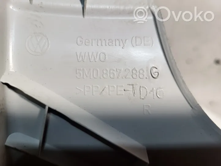 Volkswagen Golf Plus Osłona górna słupka / D 5M0867288G
