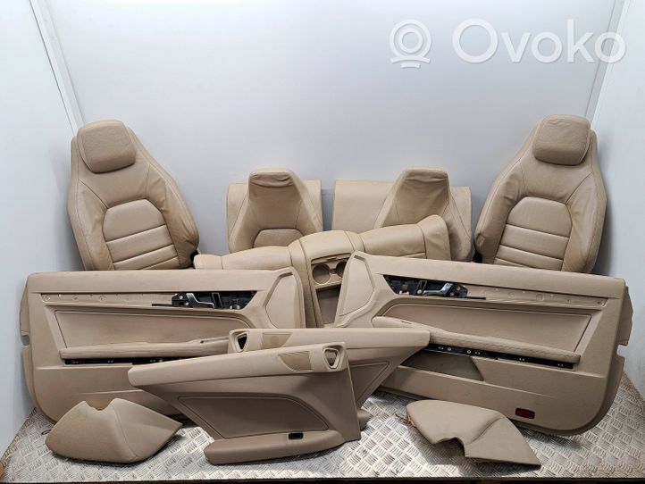 Mercedes-Benz E C207 W207 Seat and door cards trim set 