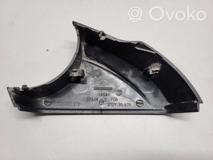 Volkswagen Polo VI AW Element lusterka bocznego drzwi przednich 2G0857578