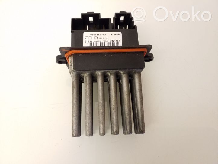 Chrysler Sebring (ST-22 - JR) Heater blower motor/fan resistor 05061587AA