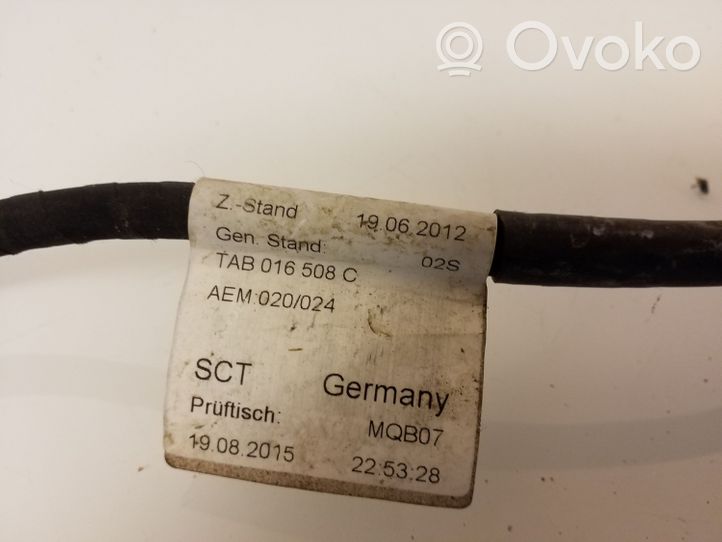 Volkswagen Golf SportWagen Negative earth cable (battery) 5Q0971250R