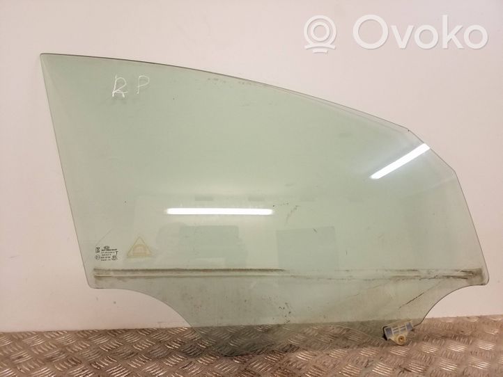 KIA Carens III Front door window glass four-door 43R00108