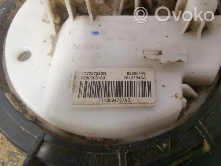 Opel Vivaro Fuel tank 93461338