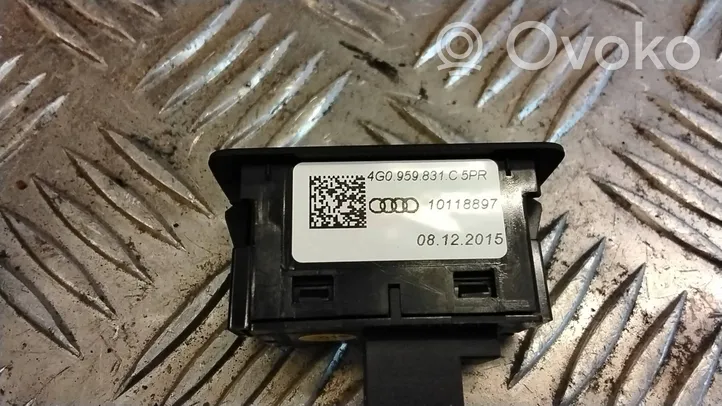Audi A4 S4 B9 Tailgate/boot open switch button 4G0959831C
