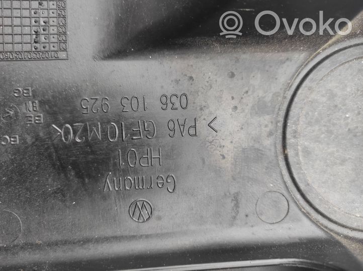 Volkswagen Bora Couvercle cache moteur 036103925