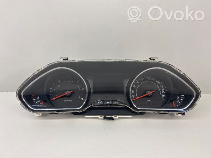 Peugeot 208 Compteur de vitesse tableau de bord 9805400480