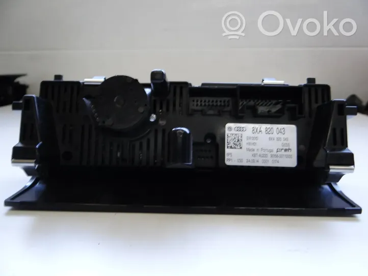 Audi A1 Ilmastoinnin ohjainlaite 8XA820043