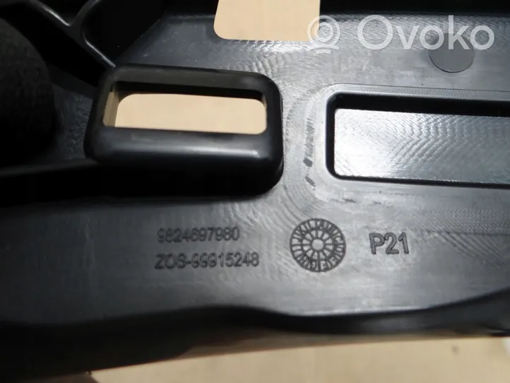 Peugeot 208 Support de pare-chocs arrière 9824697980