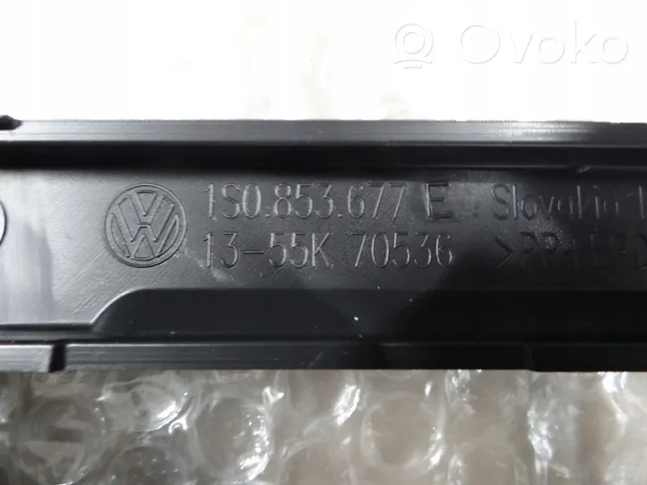 Volkswagen Up Grille inférieure de pare-chocs avant 1S0853677E