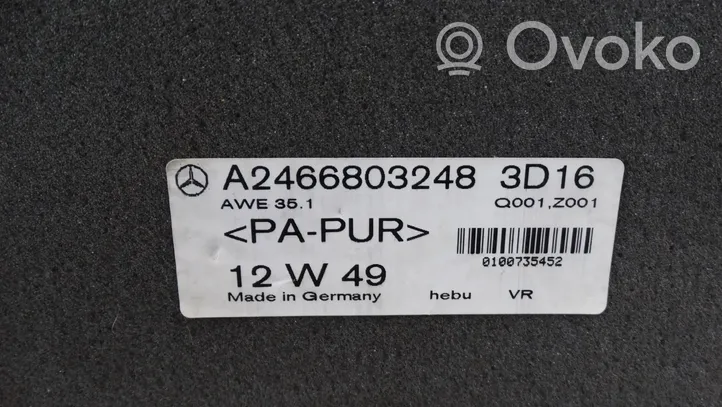 Mercedes-Benz A W176 Auton lattiamattosarja A2466803048