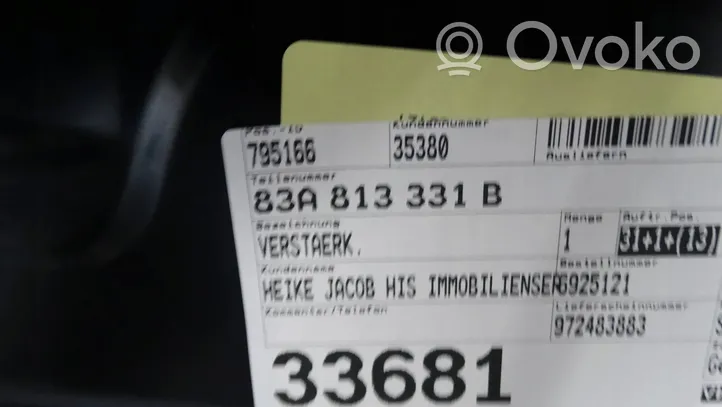 Audi Q3 F3 Klapa tylna / bagażnika 83A813331B