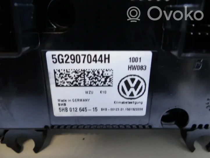 Volkswagen PASSAT B8 Ilmastoinnin ohjainlaite 5G2907044H