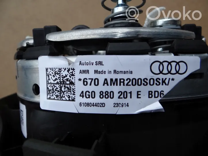 Audi A7 S7 4G Airbag de volant 4G0880201E