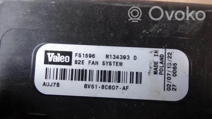Ford Fiesta Kale ventilateur de radiateur refroidissement moteur 8V518C607AF