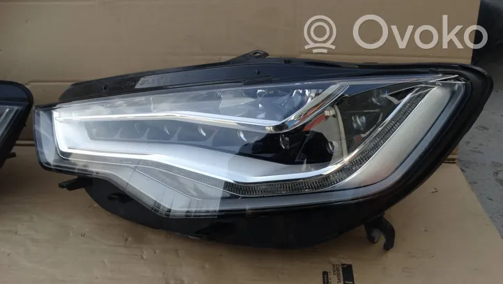 Audi A6 S6 C7 4G Lot de 2 lampes frontales / phare 4G0941033