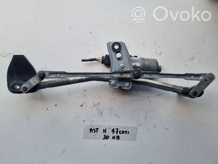 Opel Astra H Front wiper linkage and motor 13271686