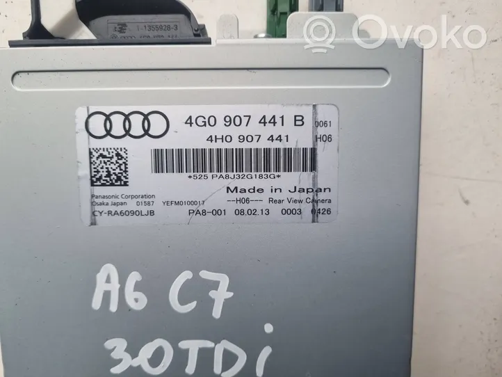 Audi A6 Allroad C7 Moduł / Sterownik kamery 4G0907441B