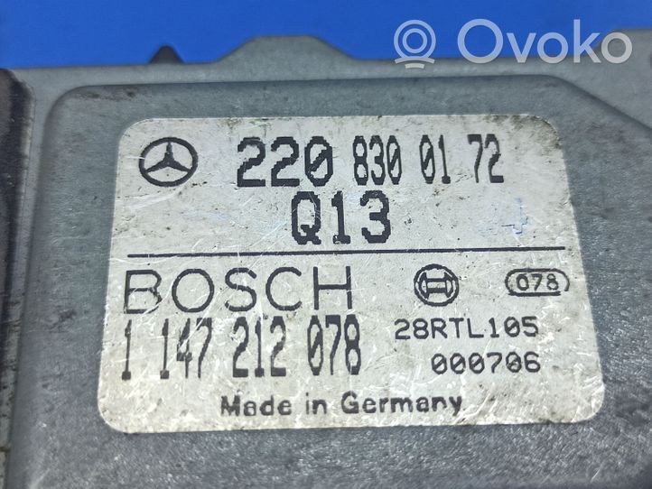 Mercedes-Benz C W203 Capteur de qualité d'air 2208300172