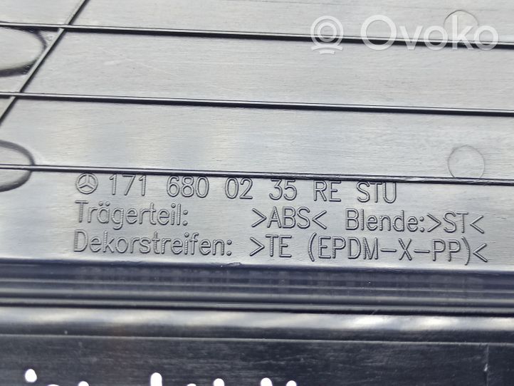 Mercedes-Benz SLK R171 Priekšējā sliekšņa dekoratīvā apdare (iekšējā) 1716800235
