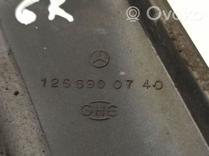Mercedes-Benz S W126 Listwa / Nakładka na błotnik przedni 1266900740