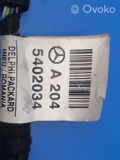 Mercedes-Benz C W204 Cablaggio porta anteriore a2045402034