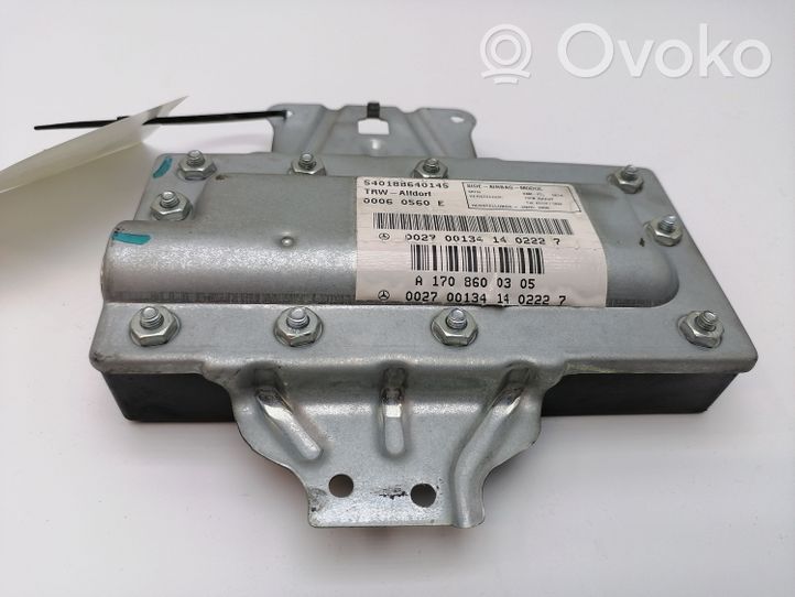 Mercedes-Benz CLK A208 C208 Airbag portiera anteriore A1708600305