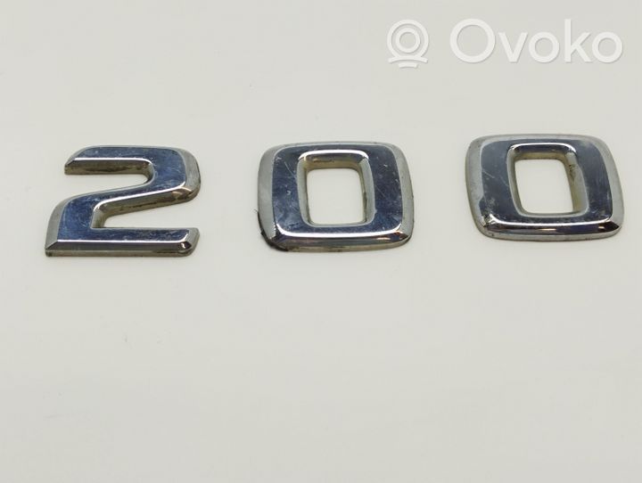 Mercedes-Benz CLK A208 C208 Logo, emblème de fabricant 