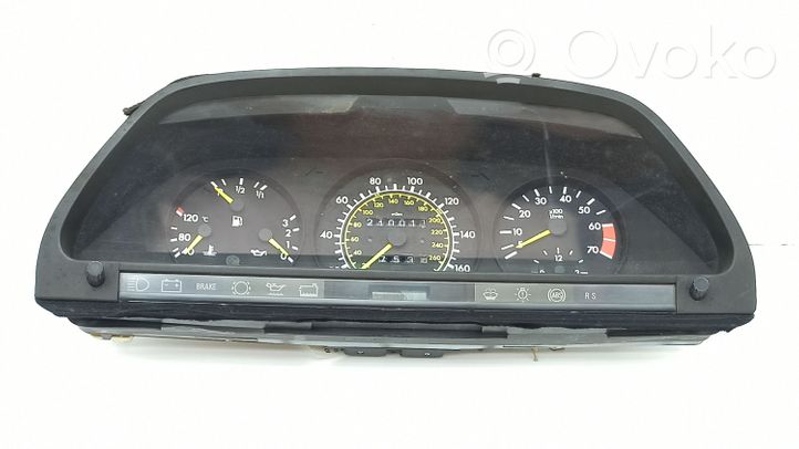 Mercedes-Benz 380 560SEC C126 Tachimetro (quadro strumenti) 1265429201