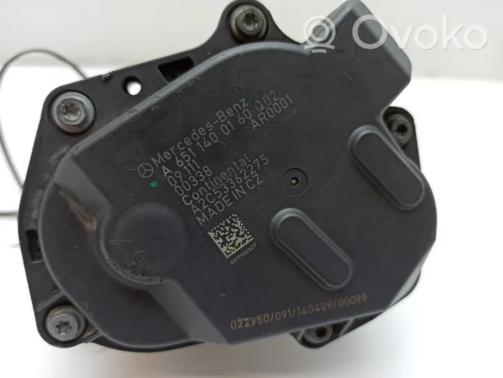 Mercedes-Benz E W212 EGR valve A6511400160