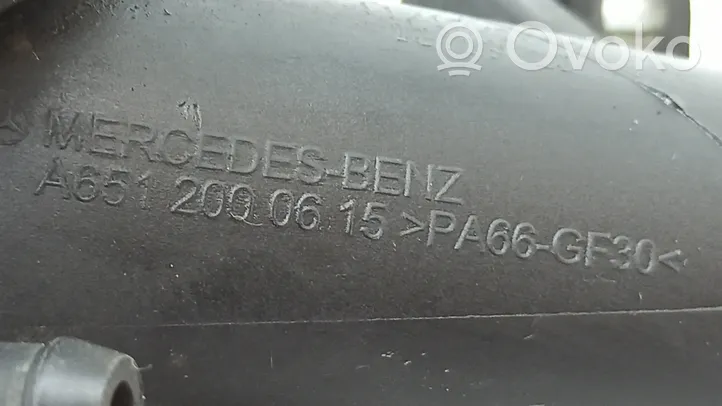 Mercedes-Benz E W212 Termostaatin kotelo A6512000615