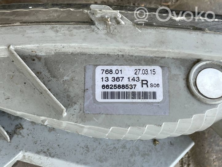 Opel Astra J Indicatore di direzione anteriore 13367143