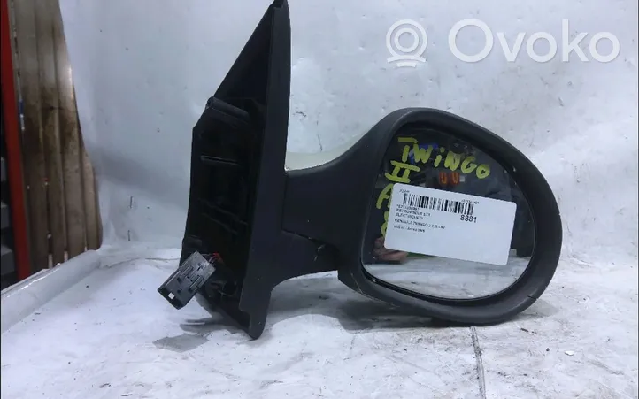 Renault Twingo II Specchietto retrovisore elettrico portiera anteriore 7701067335