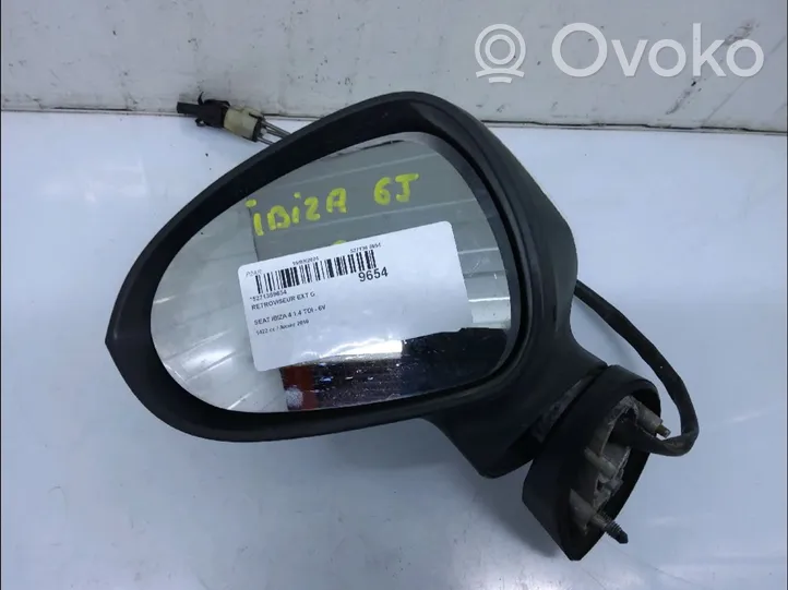 Seat Ibiza IV (6J,6P) Manual wing mirror 6J1857507F9B9