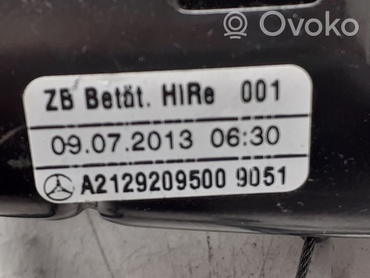 Mercedes-Benz E W212 Istuimen säätönuppi (käytetyt) A2129209500