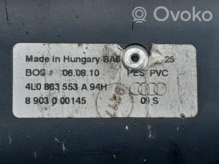 Audi Q7 4L Copertura ripiano portaoggetti 4L0863553A