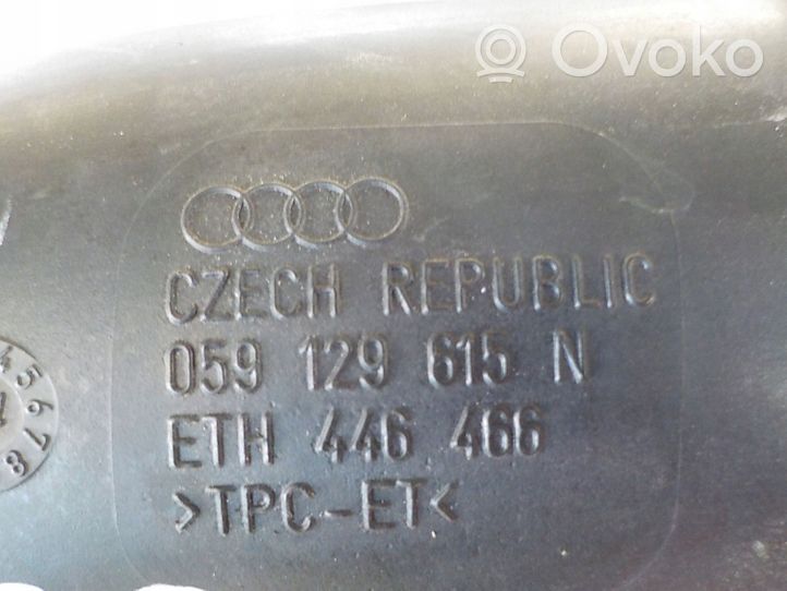 Audi A6 S6 C7 4G Tube d'admission d'air 059129615N