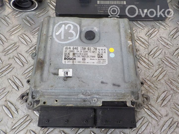 Mercedes-Benz Sprinter W906 Kit calculateur ECU et verrouillage A6461506178