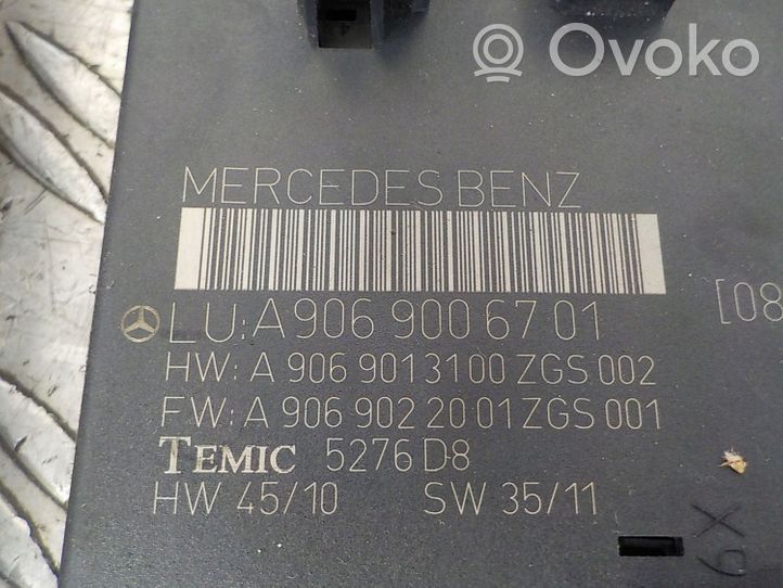 Mercedes-Benz Sprinter W906 Kit calculateur ECU et verrouillage A6519000601