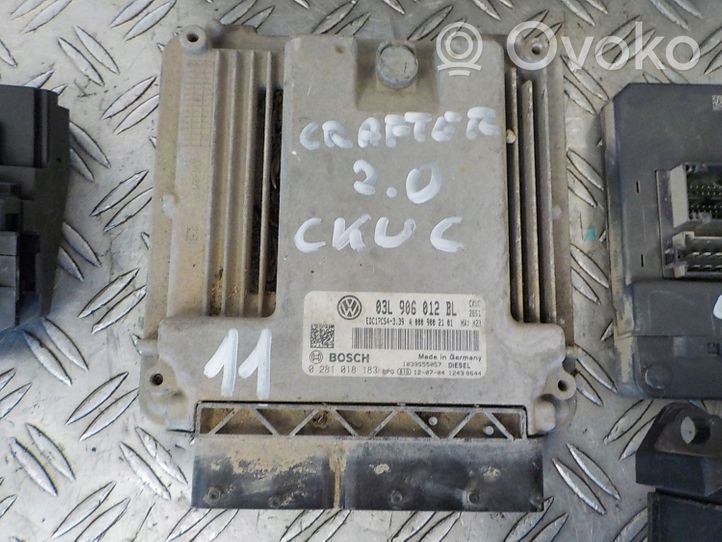 Volkswagen Crafter Kit centralina motore ECU e serratura 03L906012BL
