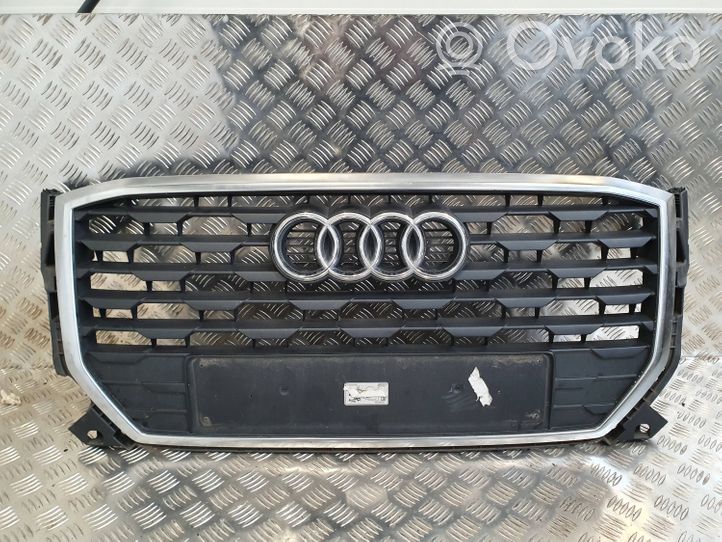 Audi Q2 - Grille calandre supérieure de pare-chocs avant 81A853651