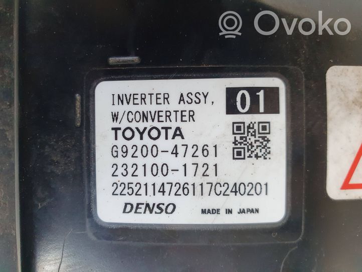 Toyota Prius (XW50) Inverteris (įtampos keitiklis) G9200-47261