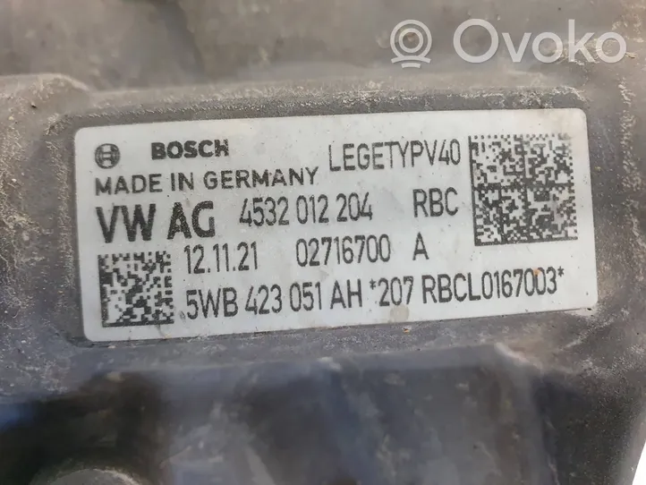 Volkswagen Golf VIII Crémaillère de direction 5WB423051AH