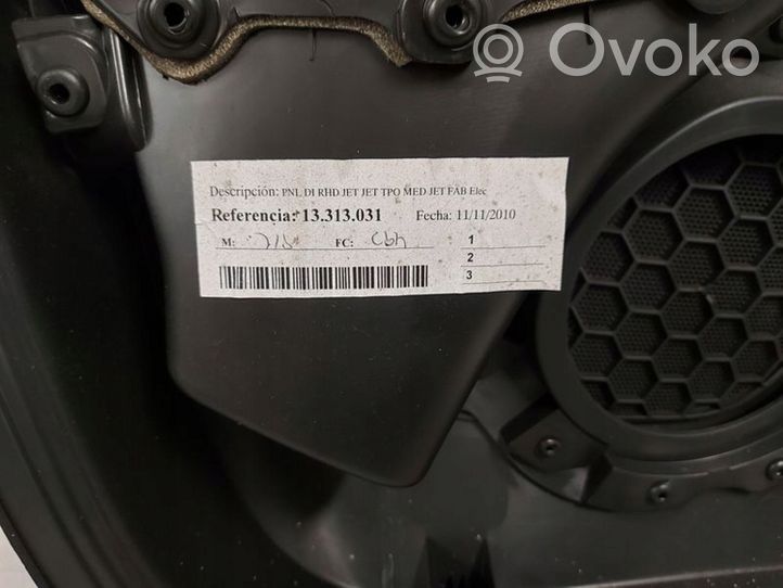 Opel Meriva B Boczki / Tapicerka drzwi / Komplet 