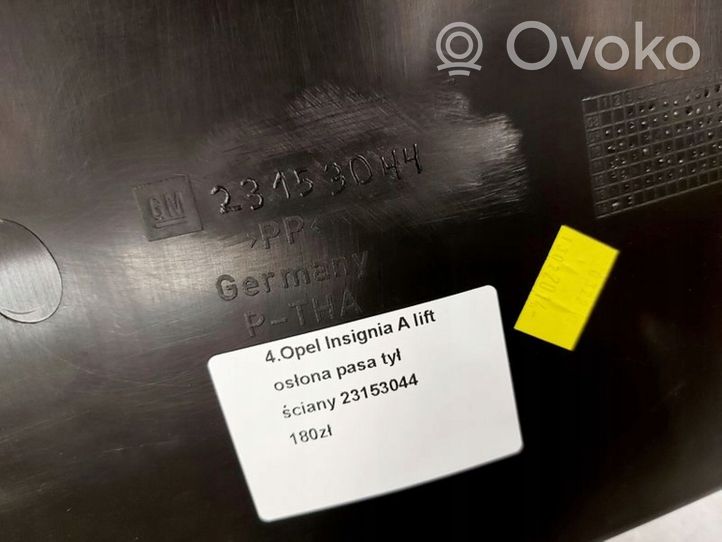 Opel Insignia A Rivestimento di protezione sottoporta del bagagliaio/baule 23153044