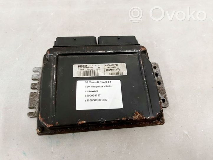 Renault Megane II Galios (ECU) modulis 